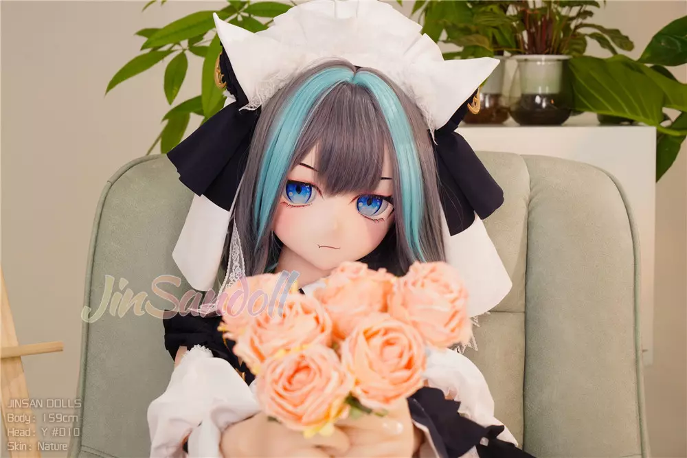 WM S-TPE 159cm (5ft2) Anime TPE Sex Doll with PVC Head #Y010